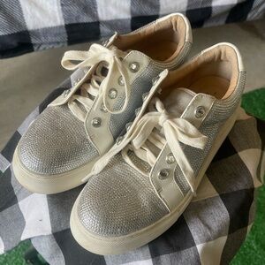 Alex Marie Embellished Platform Sneakers